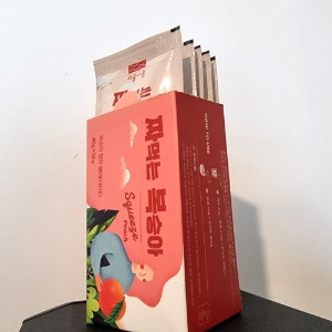 [신상품]짜먹는복숭아잼 1박스(40g x 5팩)